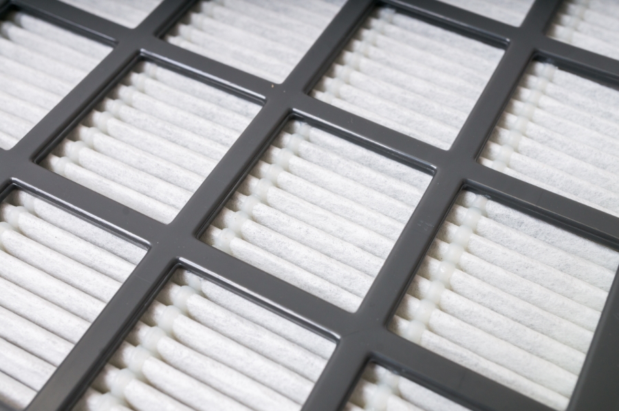 Housing for cabin air filters made of PUR casting systems